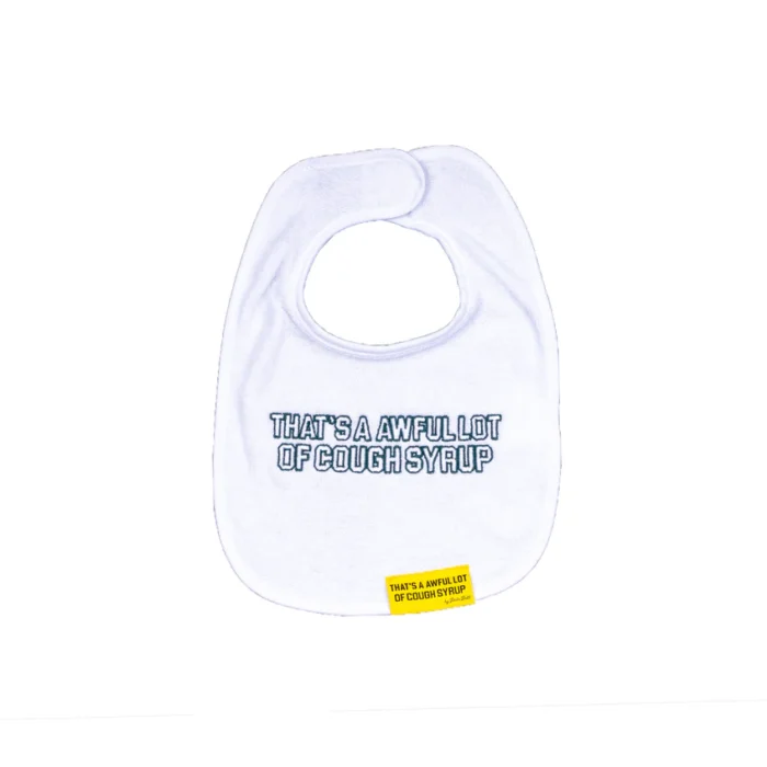 Cough Syrup Baby Bib