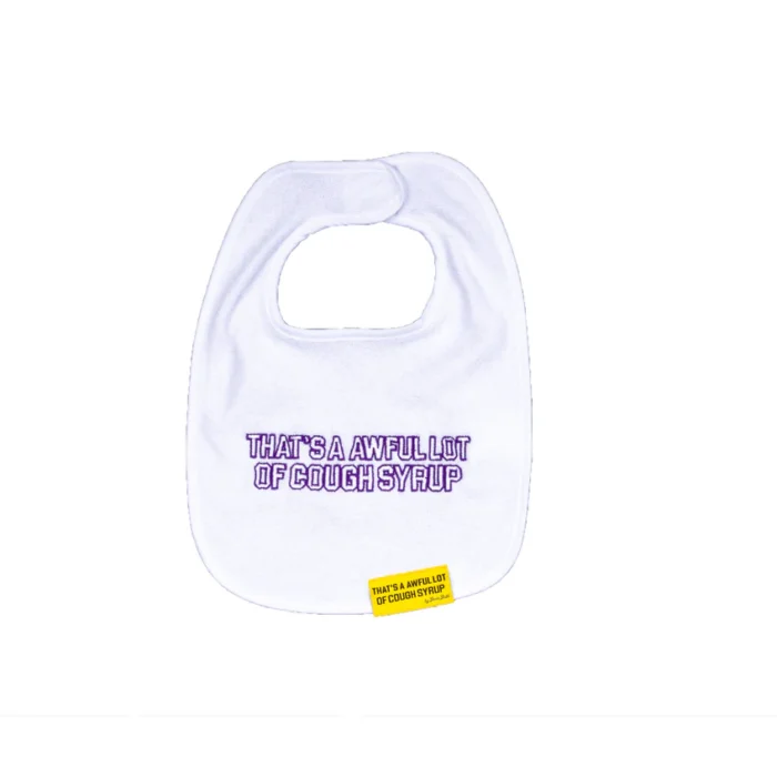 Cough Syrup Baby Bib
