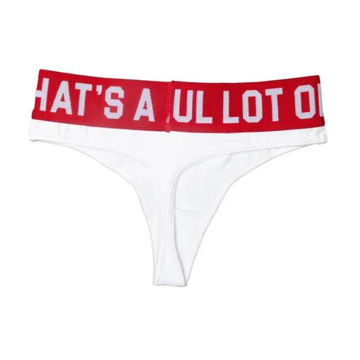 Cough Syrup Thong
