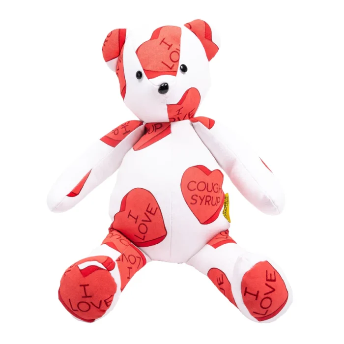 Cough Syrup Valentine Bear