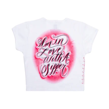 In Love With A Sipper Crop Top