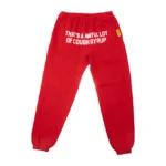 Red Rhinestone Sweatpants